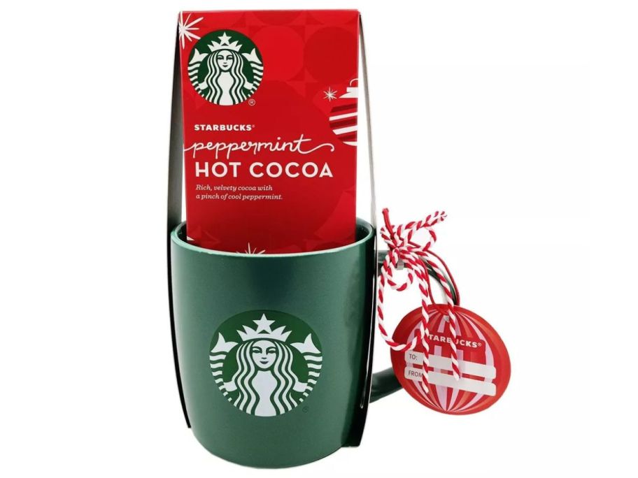 Starbucks Mug w/ Peppermint Cocoa 11oz stock image