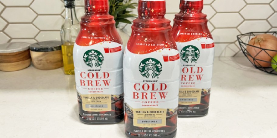 Starbucks Cold Brew Concentrate 32oz Only $4 on Target.online (Reg. $8)