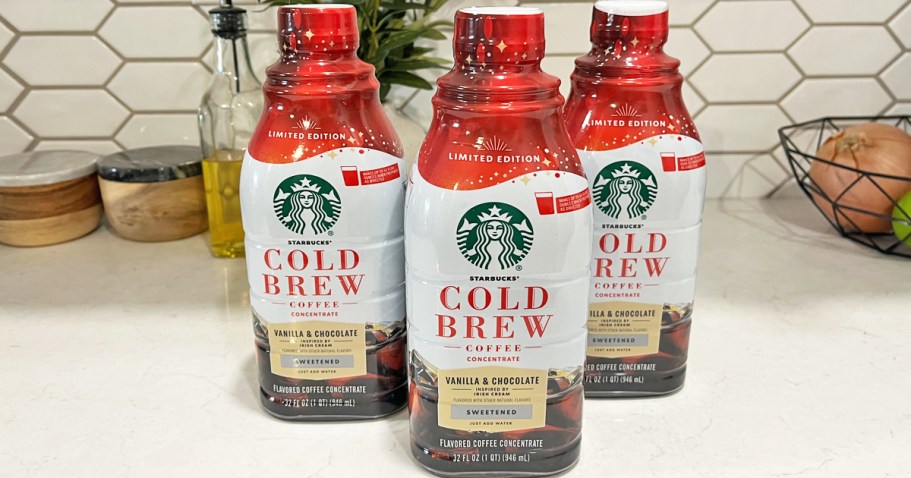 Starbucks Cold Brew Concentrate 32oz Only $3.93 Shipped on Amazon (Reg. $8)