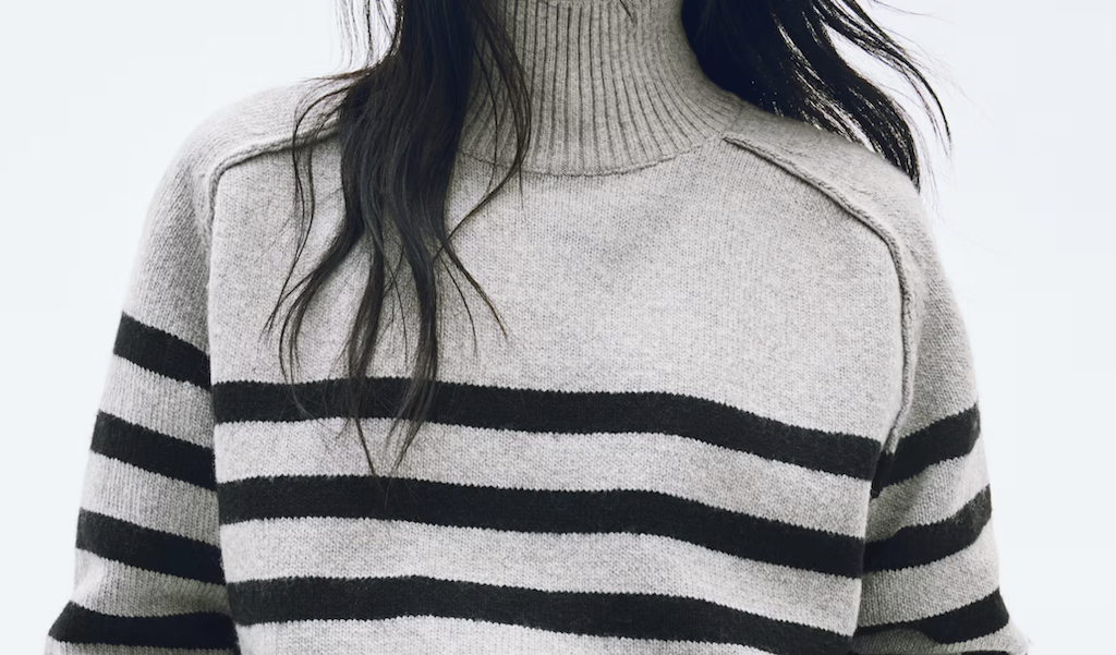 striped sweater 