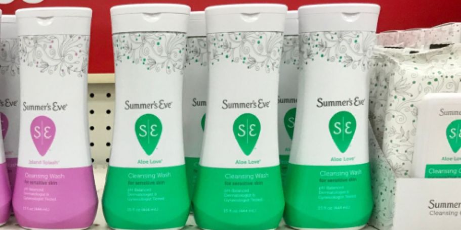 Summer’s Eve Cleansing Wash 3-Pack Only $7 Shipped on Amazon