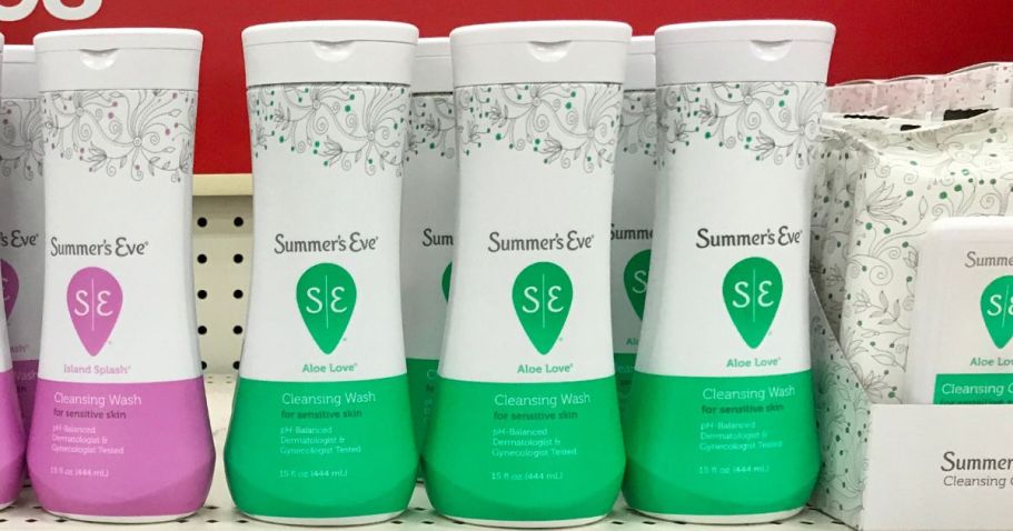 Summer’s Eve Cleansing Wash 3-Pack Only $7 Shipped on Amazon