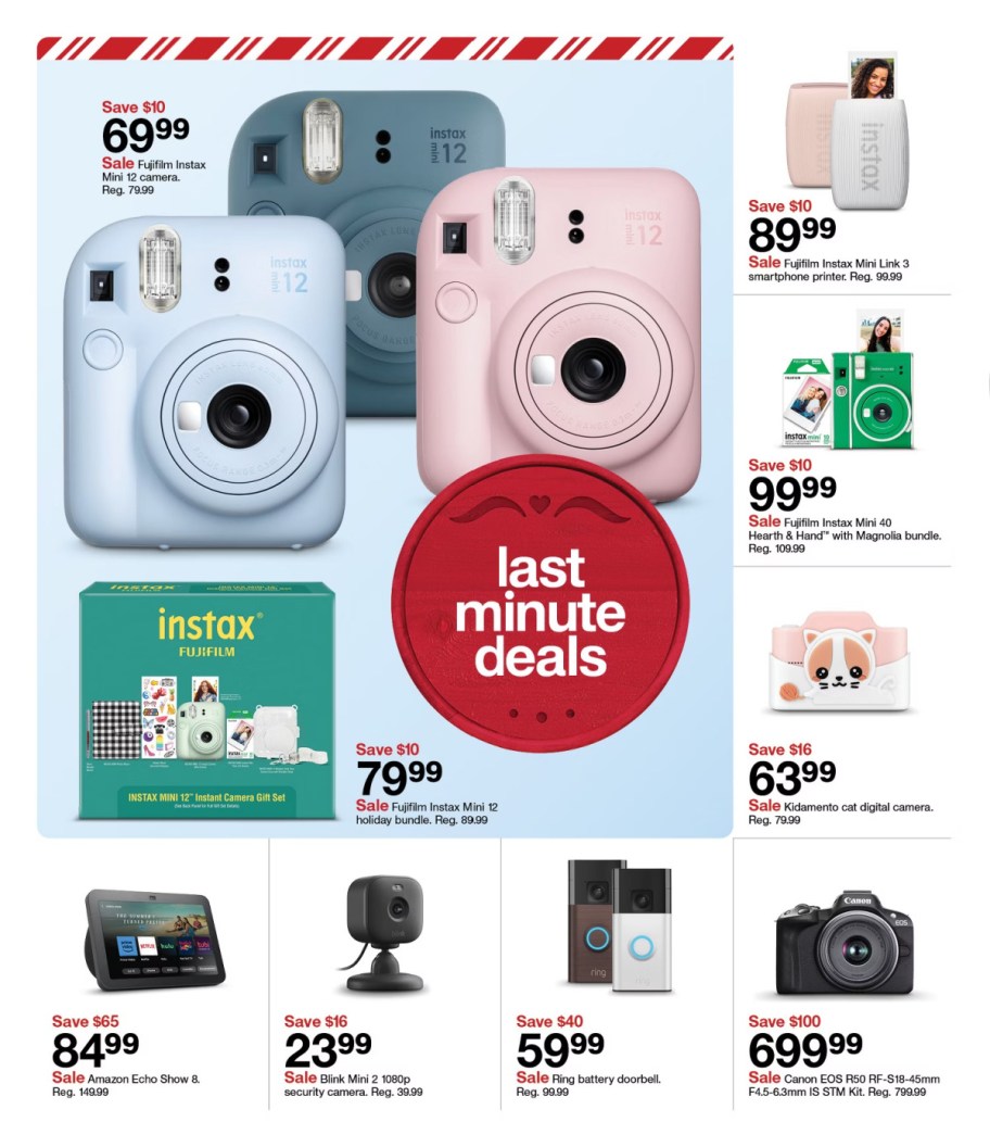 page from Target ad