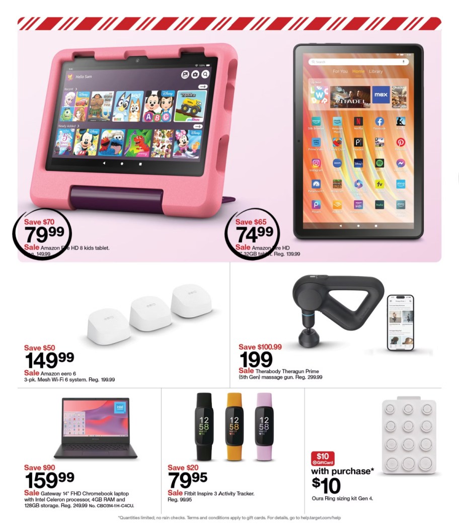 page from Target ad