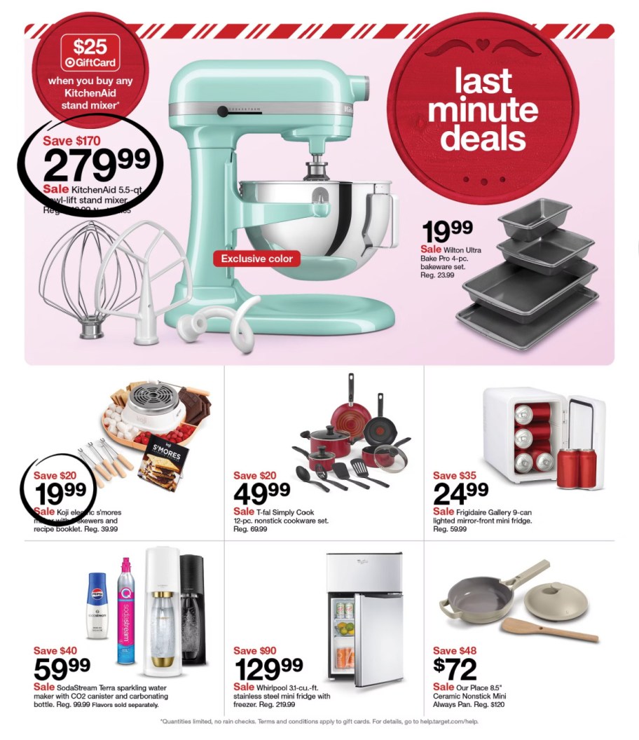 page from Target ad