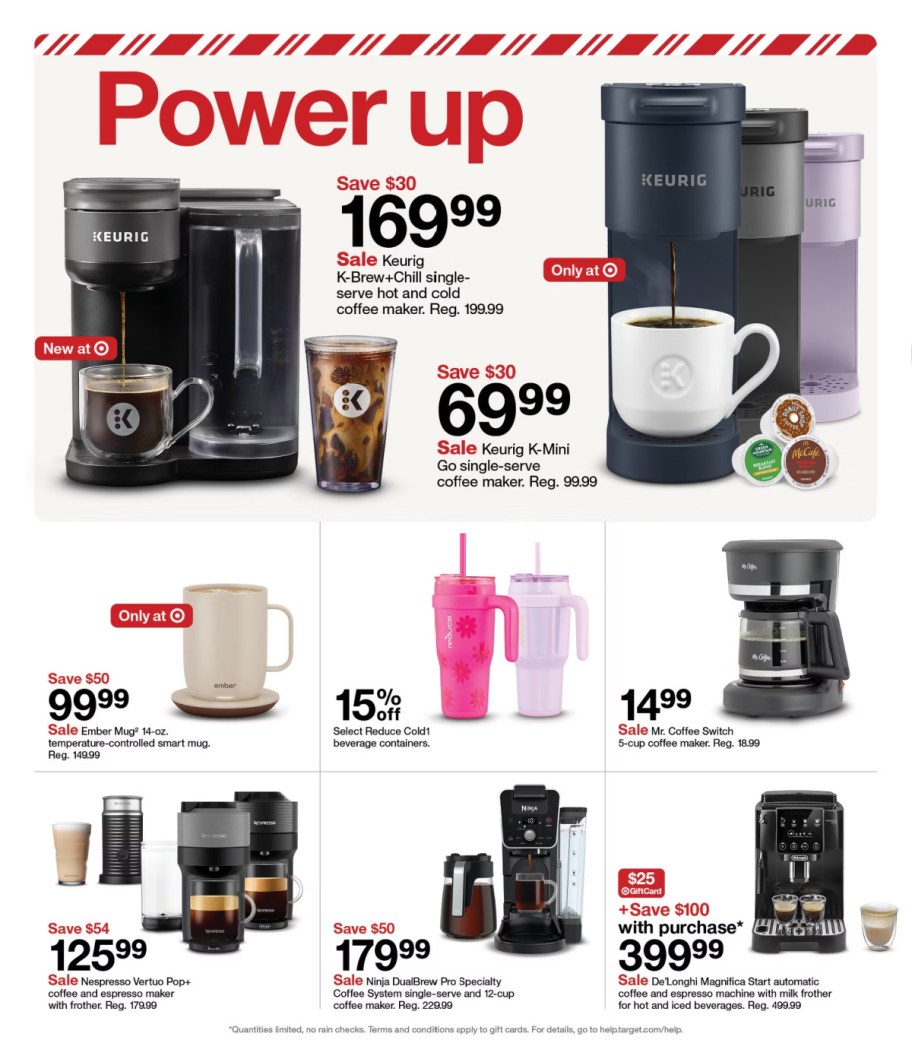 page from Target ad