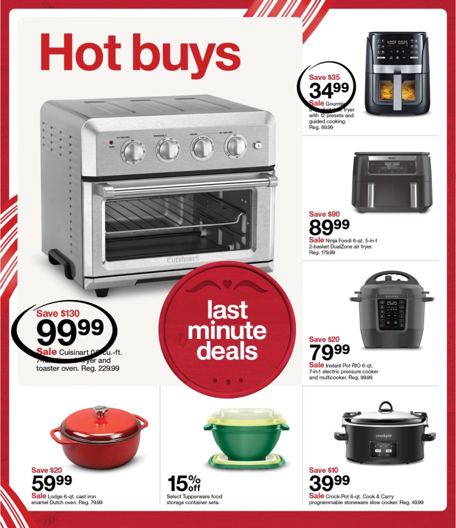 page from Target ad