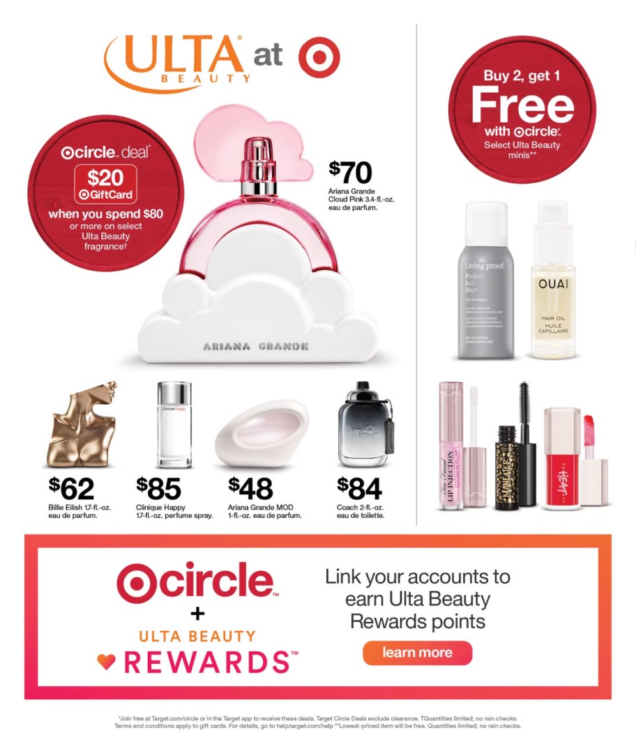 page from Target ad