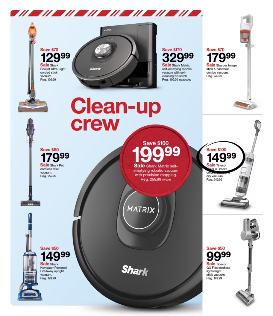 page from Target ad