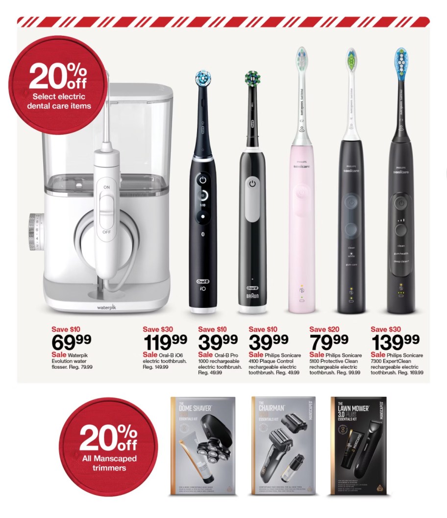 page from Target ad