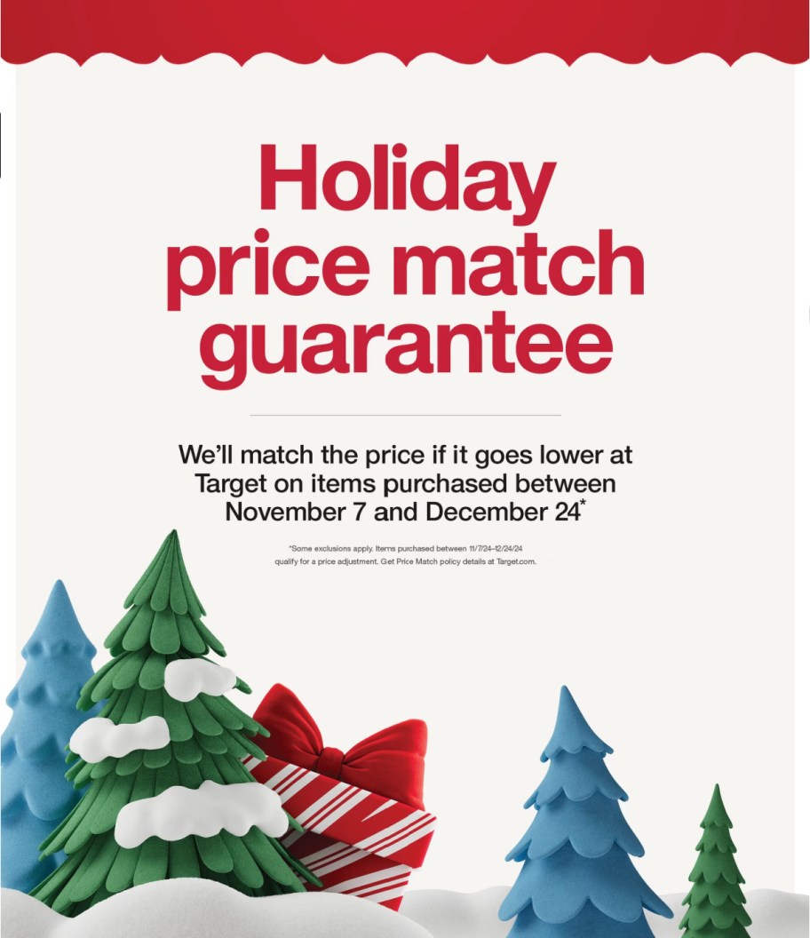 page from Target ad