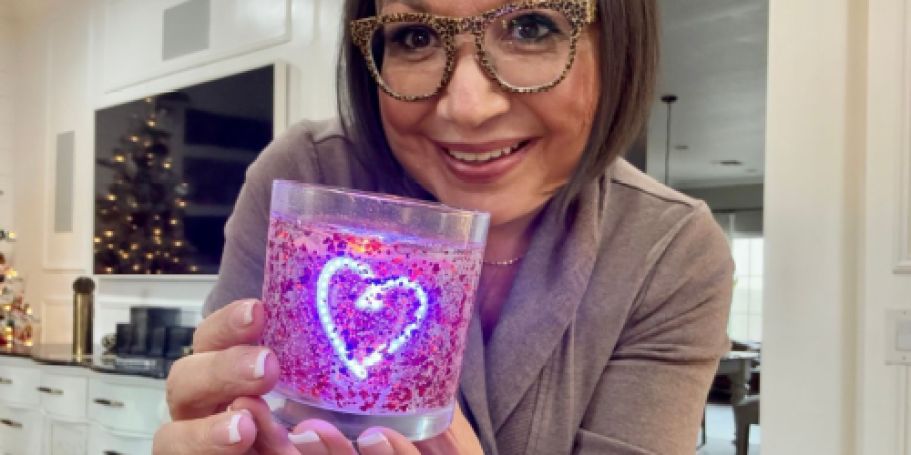 Target’s Viral LED Gel Candles Are Here in Adorable Valentine’s Day Styles for Just $10!