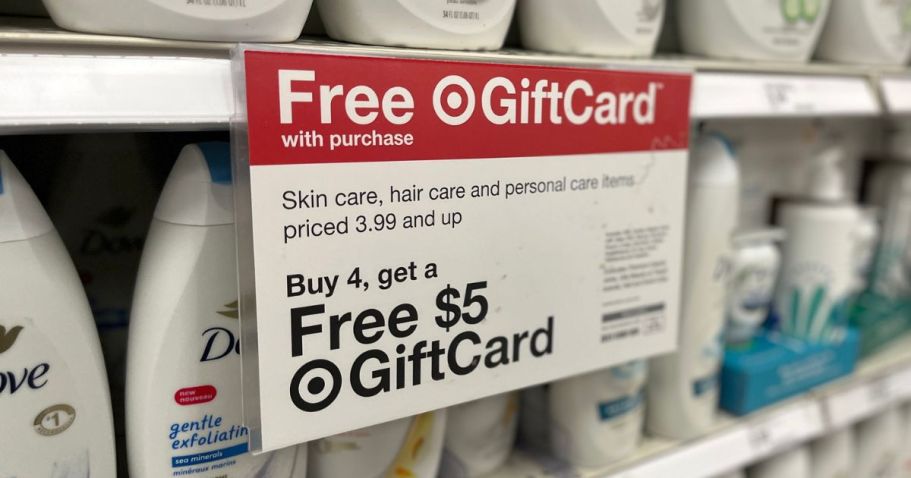 OVER $20 Worth of Beauty & Personal Care Essentials Just $4 After Target Gift Card