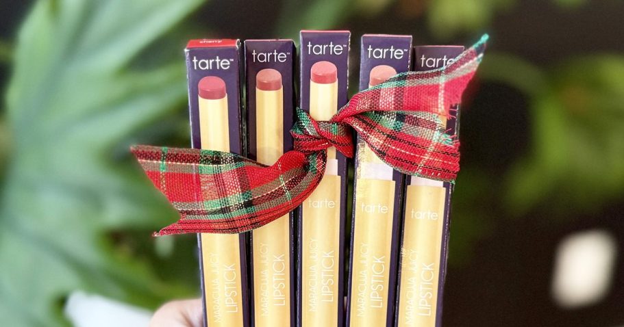 Up to 75% Off Tarte Cosmetics + FREE Shipping | Maracuja Juicy Lipstick $6 Shipped