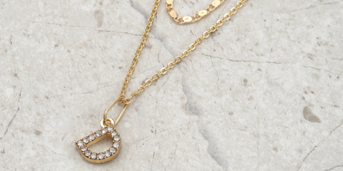 Trendy Time and Tru Initial Jewelry Sets Only $2.99 on Walmart.online (Reg. $8)