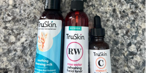 TruSkin 3-Piece Skincare Gift Set $11.99 Shipped on Amazon | Cleanser, Toner, & Serum