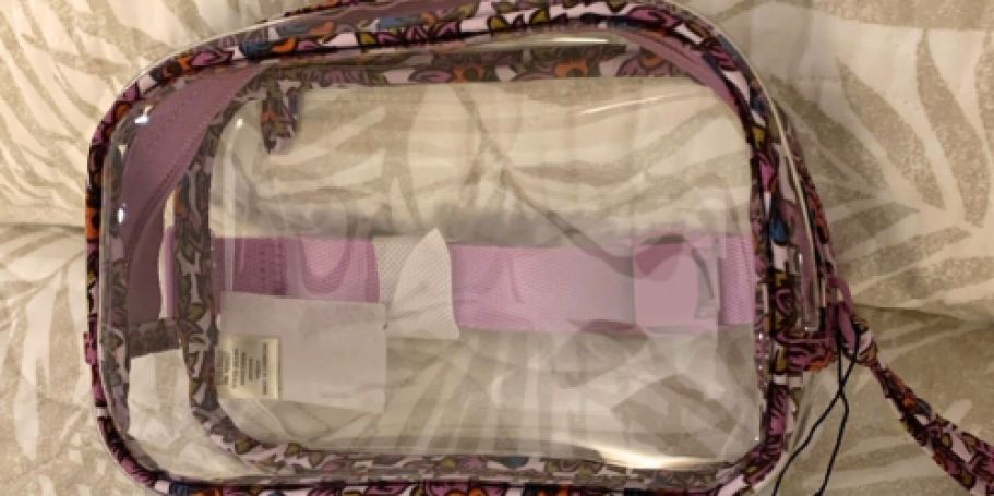 Vera Bradley Outlet Clear Mini Belt Bag Just $9.80 on Target.online (Regularly $49)
