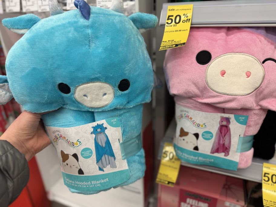 Walgreens Squishmallow Hooded Blanket