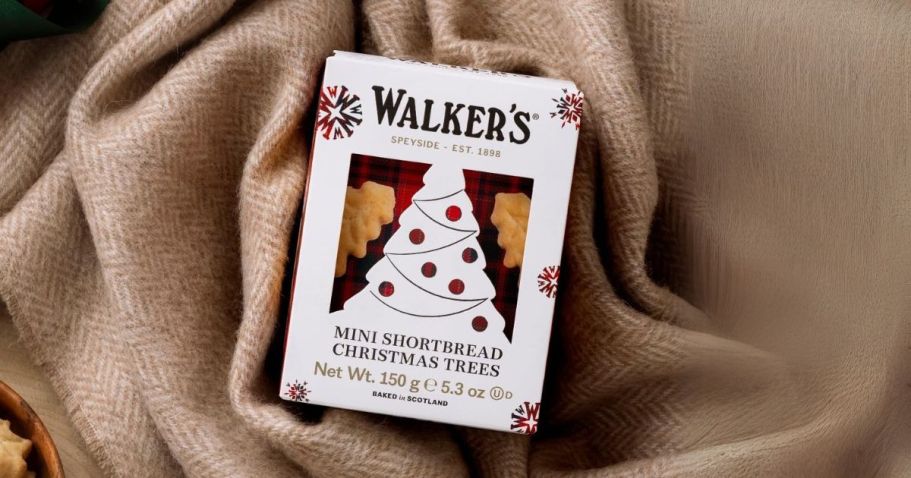 Walker’s Shortbread Christmas Tree Cookies Only $4.36 Shipped on Amazon (Reg. $8)