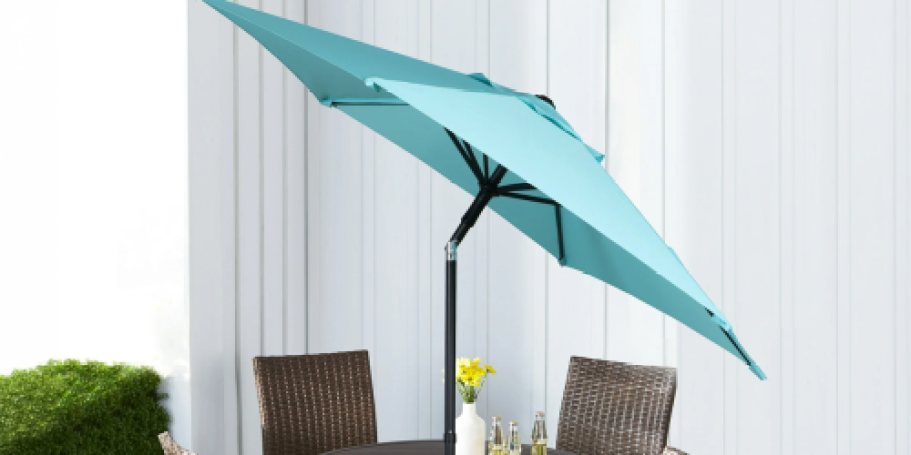 Mainstays 7.5′ Tilt Patio Umbrella Only $17.50 on Walmart.online (Reg. $30)