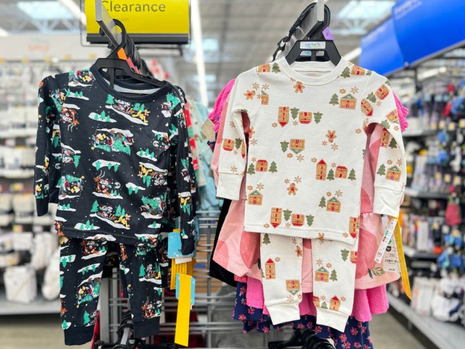 Carter's Toddler Pajamas on clearance at Walmart