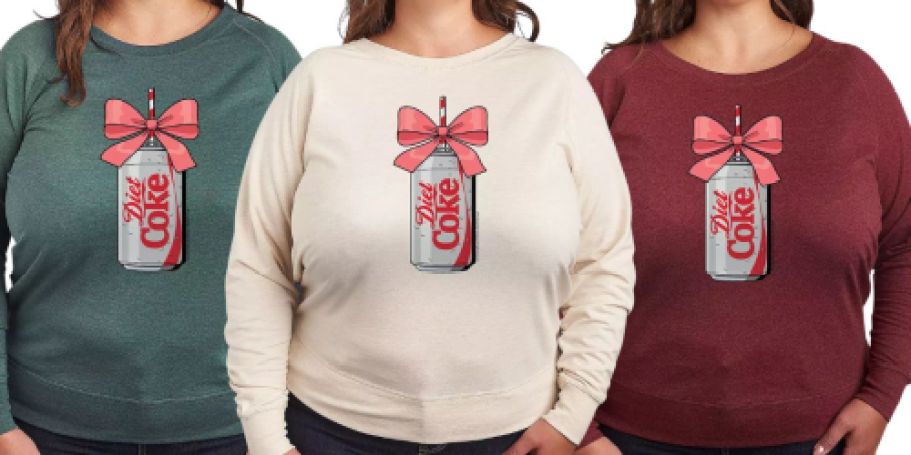 Diet Coke Fans: This Trendy Kohl’s Sweatshirt is for You (But Selling Out Fast!)