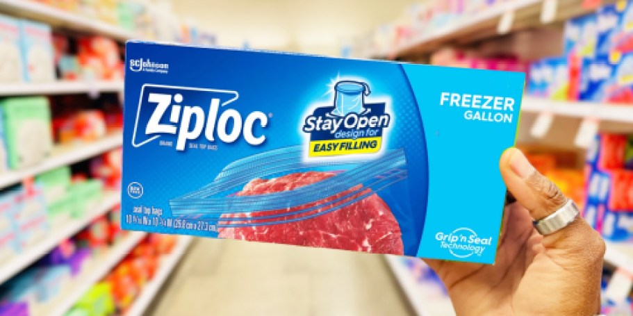 Ziploc Gallon Freezer Bags 75-Count Just $6.80 Shipped on Amazon (Regularly $13)