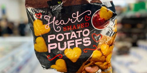 New ALDI Grocery Finds: Heart Shaped Potato Puffs Only $2.29 + More!