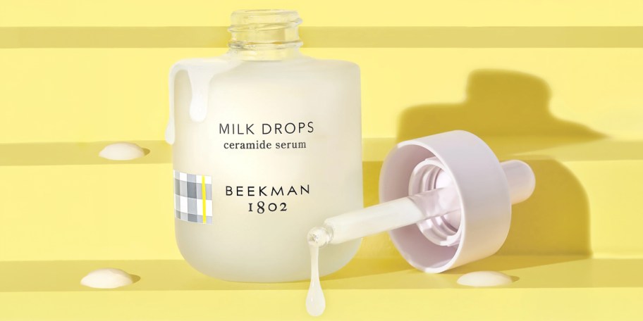 beekman 1802 milk drops with cap off 