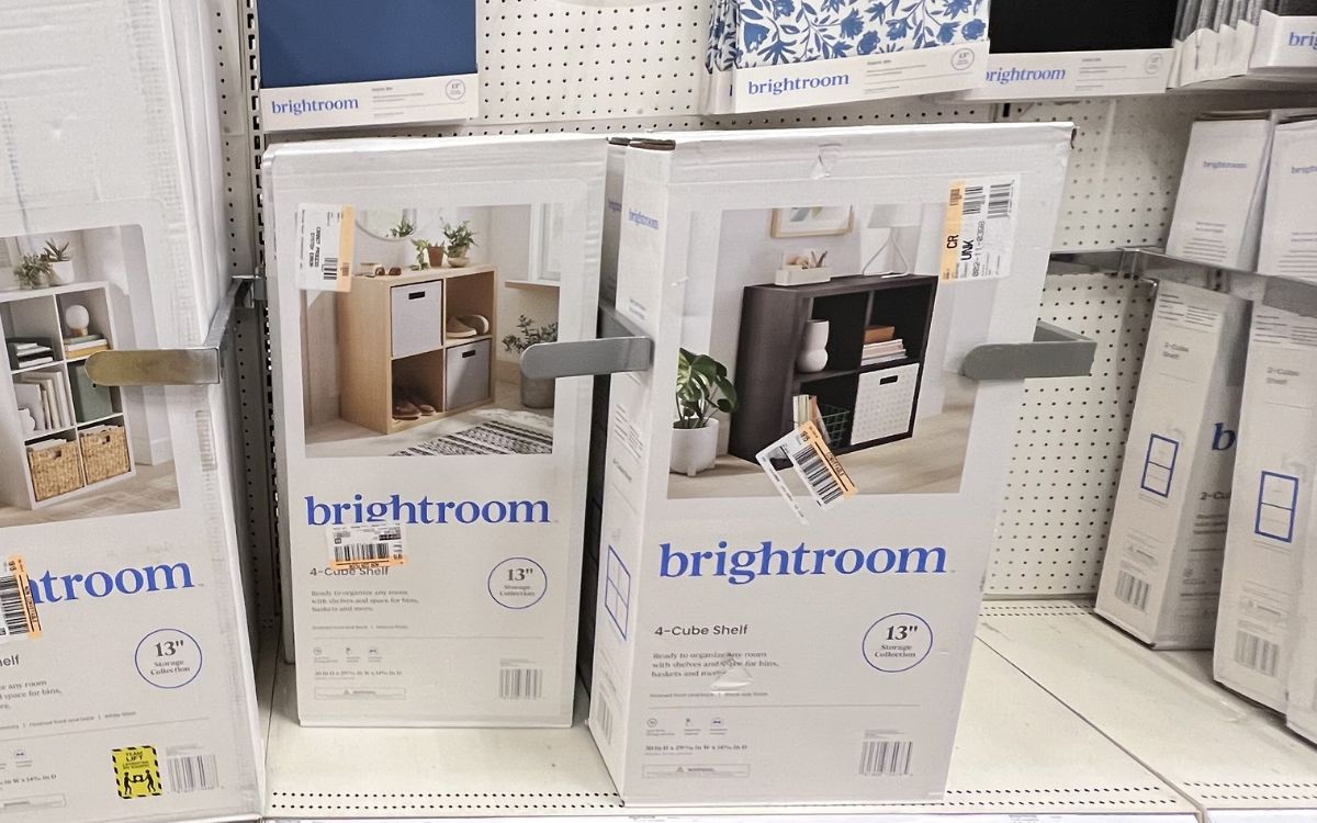 Team-Fave Brightroom 4-Cube Storage Shelf Only $36 Shipped on Target.online