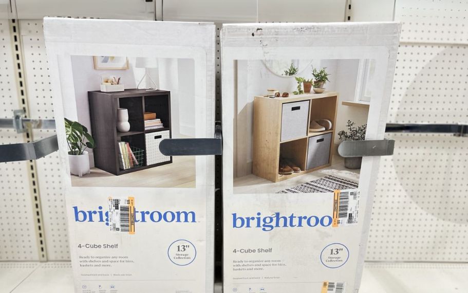 Team-Fave Brightroom 4-Cube Storage Shelf Only $36 Shipped on Target.online