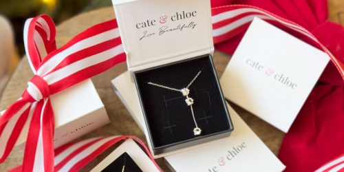 Cate & Chloe Drop Necklace Just $18 Shipped (Stunning Gift Idea)