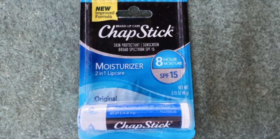 ChapStick Lip Balm Only $1 Shipped on Amazon