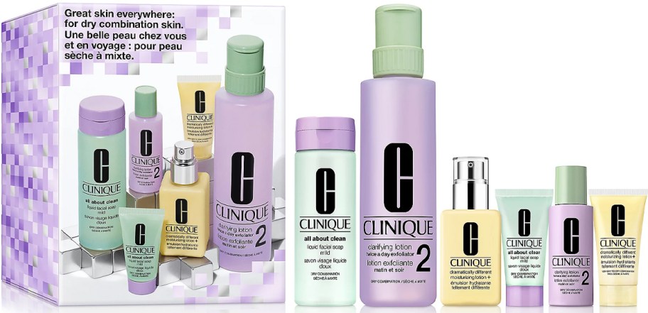 clinique great skin set 