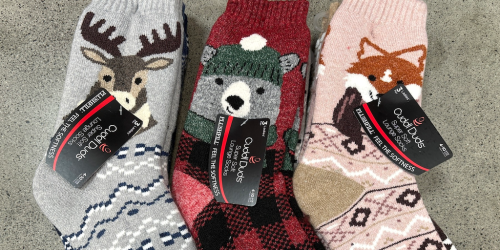 Cuddl Duds Holiday Socks 3-Pack Only $8 on SamsClub.online