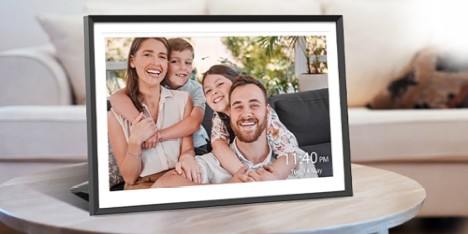 WOW! Digital Smart Picture Frame Just $30 Shipped on Amazon (Great for Mother’s Day)