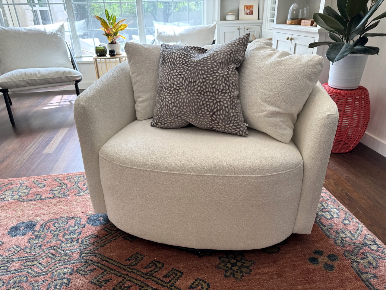 *HOT* Beautiful by Drew Barrymore Swivel Chair ONLY $198 Shipped on Walmart.online (Reg. $298)