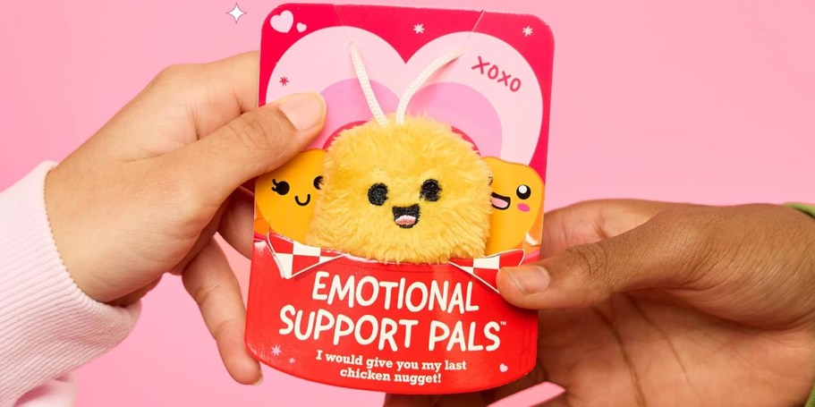 Emotional Support Valentine’s Day Chicken Nuggets 10-Count Only $11.99 on Amazon (Just $1.19 Each)