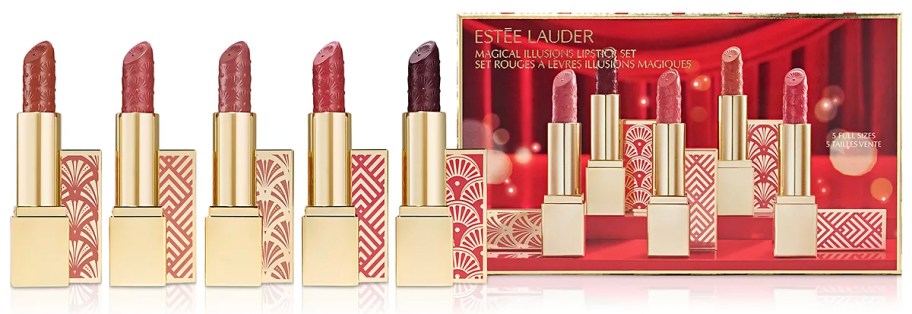 estee lauder lipstick gift set 