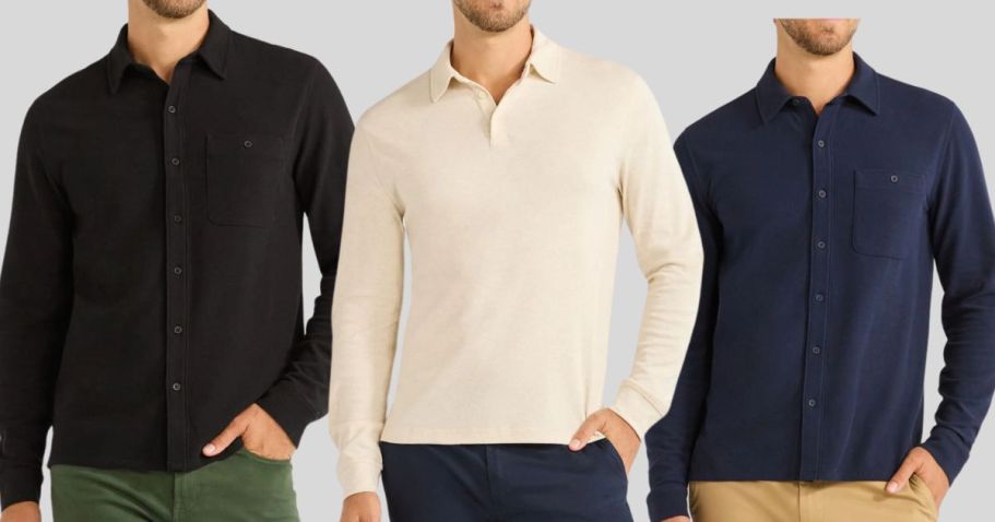 Up to 65% Off Free Assembly Men’s Clothing on Walmart.online | Styles from $5.97!