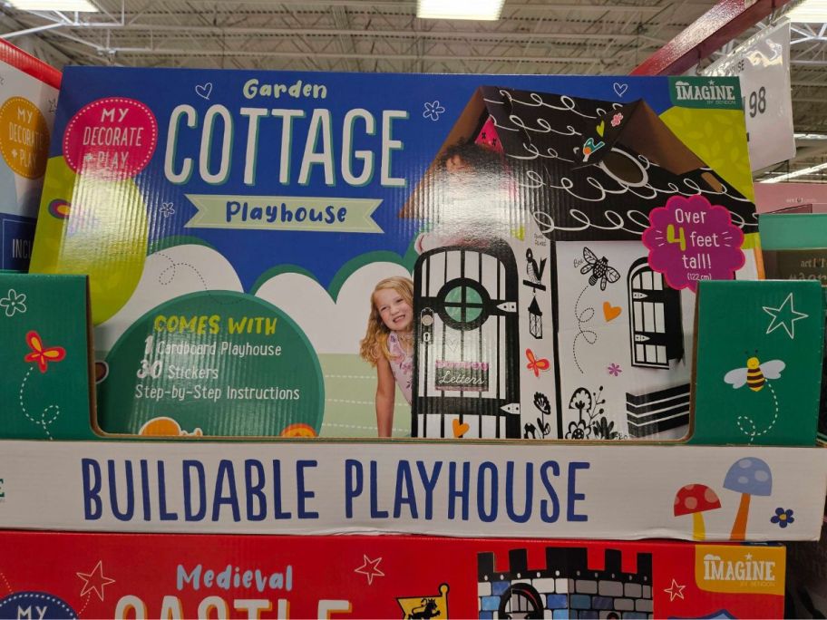 Bendon Cottage Buildable Playhouse box in store