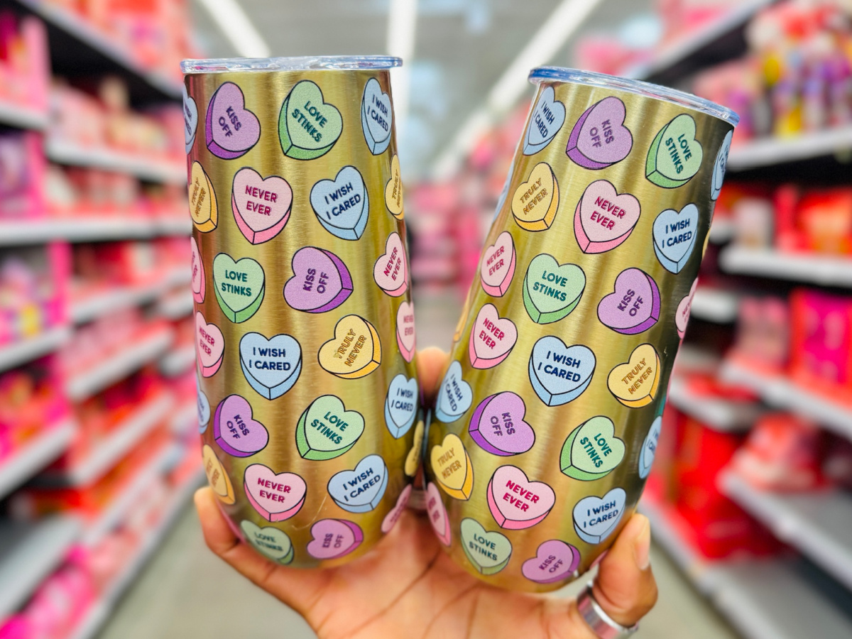 Valentine’s Day Tumblers from $3.98 at Walmart | OVER 30 Options Available!