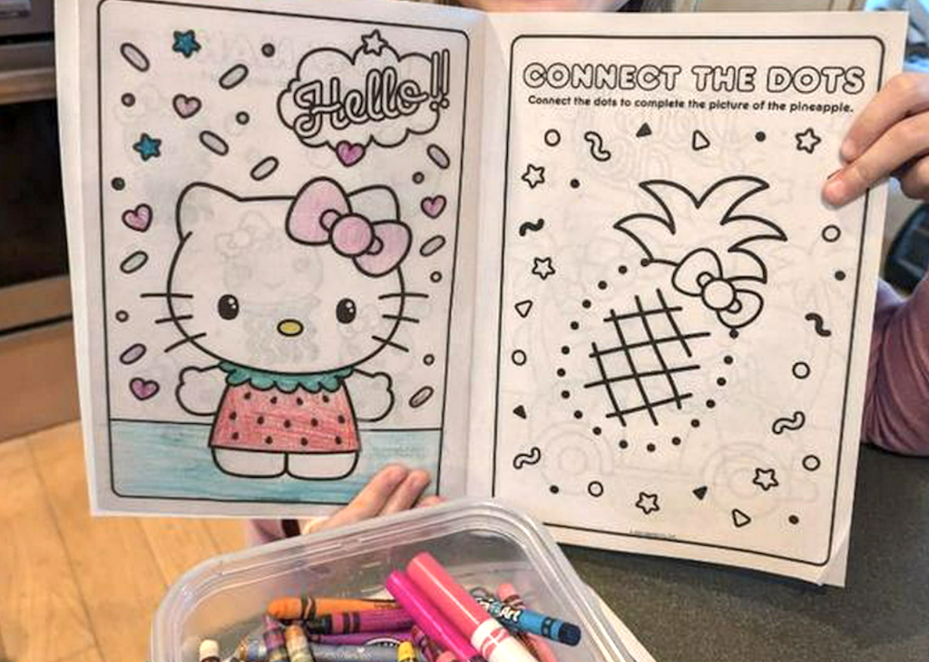 Kids Coloring Books Only $1 on Walmart.online | Hello Kitty, Disney, Paw Patrol, & More!