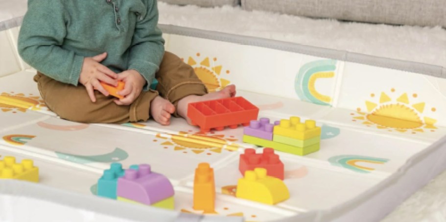 Infantino Foldable Playmat & 14-Piece Block Set Only $9.97 on Walmart.online (Reg. $45)