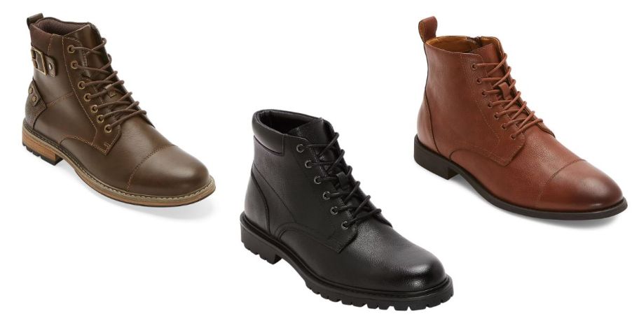 jcpenney mens boot stock images