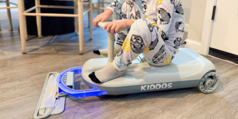 Kids Electric Ride-On Cart w/ Lights & Mopping Attachment Just $99.98 Shipped on Walmart.online (Reg. $299)