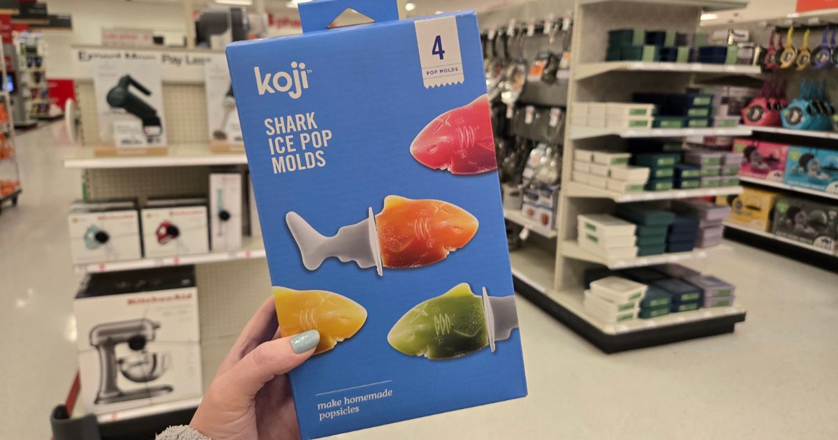 Koji Shark Ice Pop Mold Only $12.99 at Target + More!