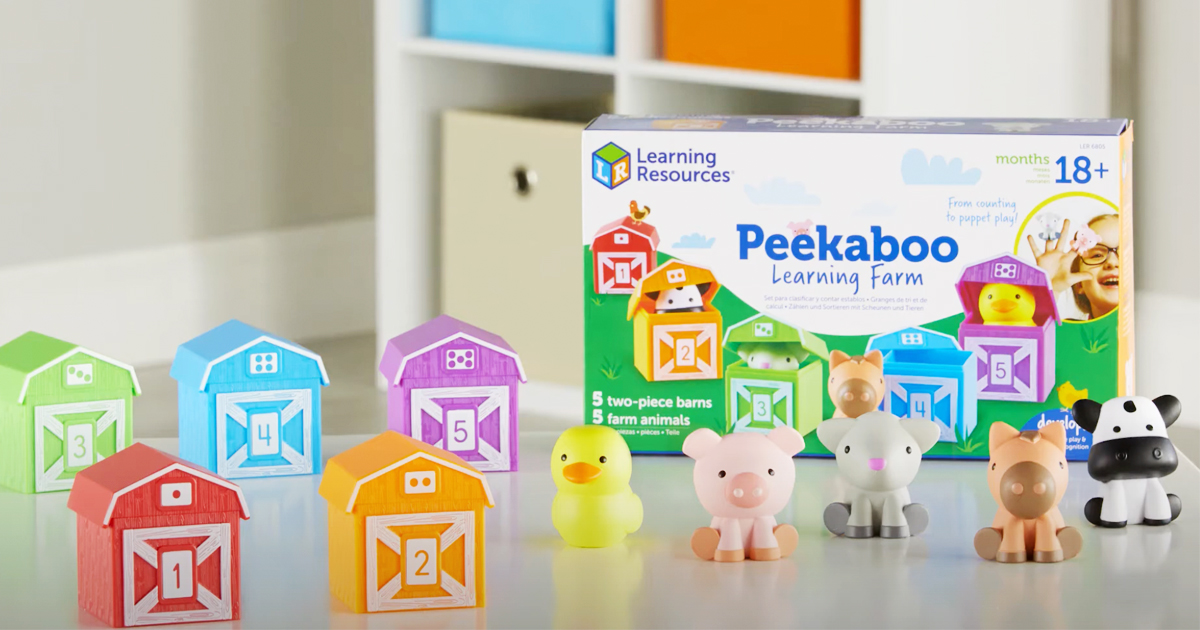 Miss Rachel Fans – Learning Resources Peekaboo Farm JUST $10.96 on Amazon + More!