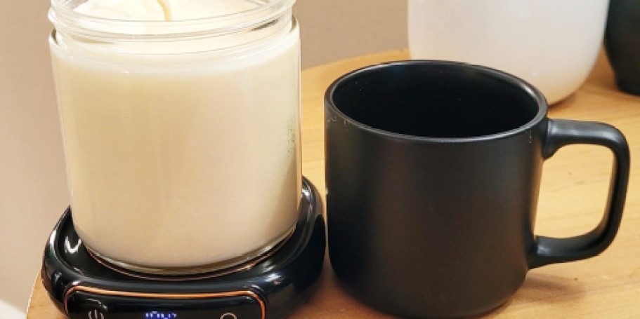 Coffee Mug Warmer Just $9.99 on Amazon (Reg. $26) | Doubles as a Candle Warmer!