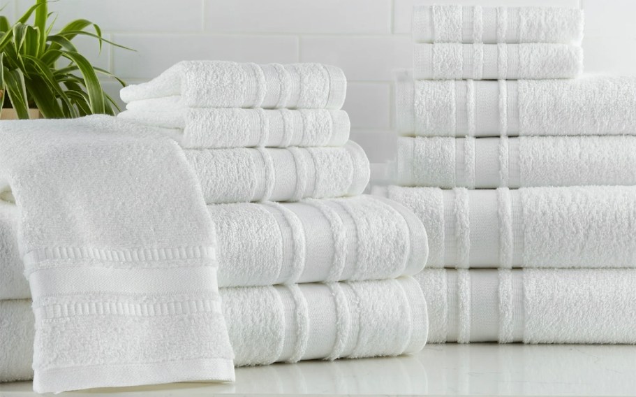 Mainstays 12-Piece Bath Towel Set Only $14.97 on Walmart.online